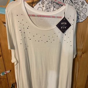 Ava and Viv glam tee